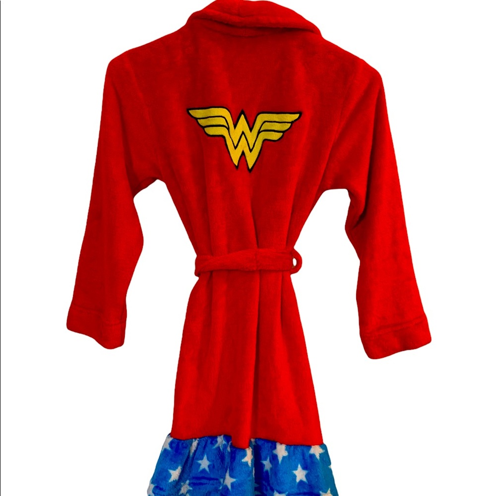 Super cute wonder women bathrobe for kids